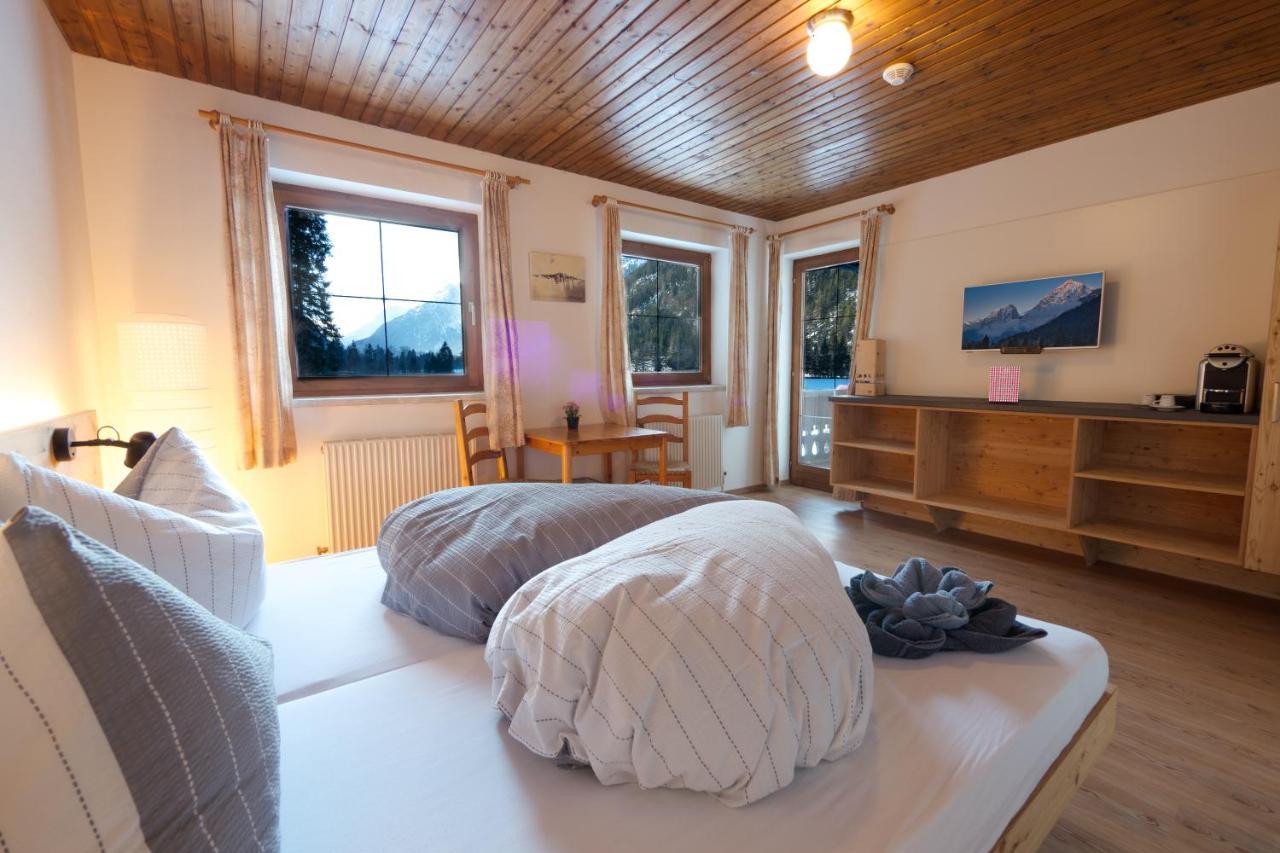 Baerenwirt Apartment Mittenwald Bagian luar foto